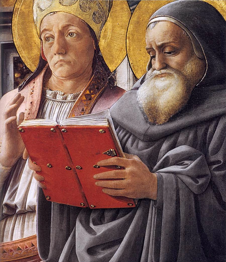 I Santi Girolamo e Gregorio - dettaglio, Accademia Albertina di Belle Arti, Torino